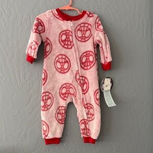 Marvel Red baby Spider-Man Pajamas